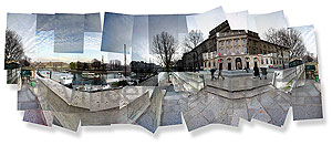 19. Dezember 1789 Emission von assignats - 18/2.34&deg; - 48.89&deg;/19.12.2003/10 Uhr 02 - 10 Uhr 12 T.U. - Amt der M&uuml;nze (H&ocirc;tel de la monnaie) -11 Kai von Conti 75006 Paris - Ile-de-France - Frankreich - Europa - Nordhemisph&auml;re - Erde - Sonnensystem - milchiger Weg - Ziehen 1/100 - 82 cm x 36 cm - Preise: 225 Euro ohne Rahmen