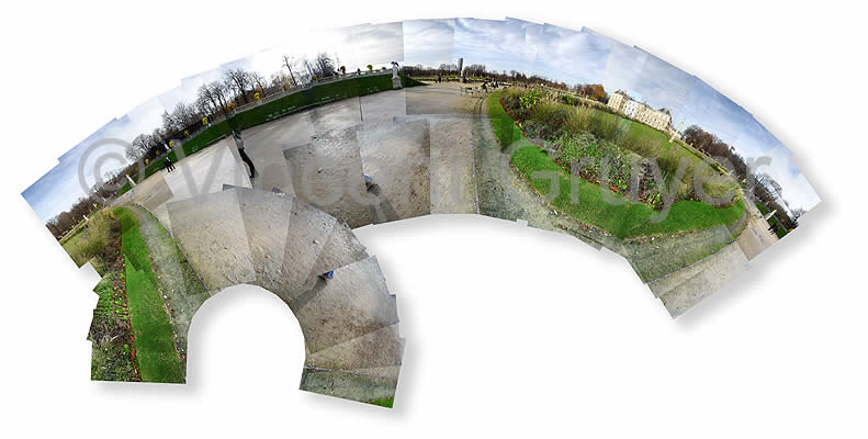 9/2.33&deg; - 48.85&deg;/23.11.2003/12H19 - 12H26 T.U. Jard&iacute;n de Luxemburgo - 75006 Par&iacute;s - Ile-de-France - Francia - Europa - Hemisferio septentrional - Tierra - Sistema solar - V&iacute;a L&aacute;ctea Tirada 1/100 - 82 cm x 36 cm - Precios: 225 euros sin marco 