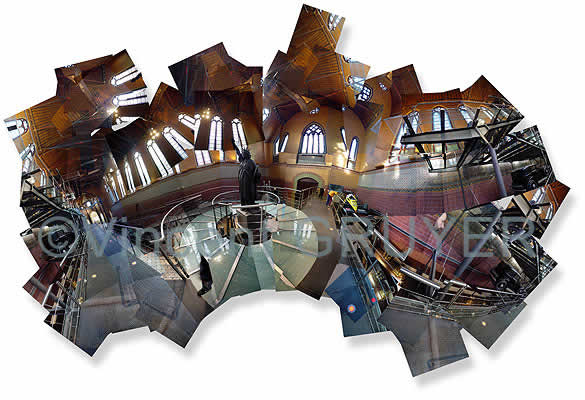 9 d&eacute;cembre 1905, s&eacute;paration de lEglise et de lEtat14 / 2.36&deg; - 48.86&deg; / 09.12.2003 / 11H25 - 11H47 T.U.Chapelle du Mus&eacute;e des  Arts et M&eacute;tiers - 60 rue R&eacute;aumur - 75003 Paris - Ile-de-France  - France - Europe - H&eacute;misph&egrave;re nord - Terre - Syst&egrave;me solaire - Voie Lact&eacute;eTirage 1 / 100 - 82 cm x 36 cm - Prix : 225 euros sans cadre