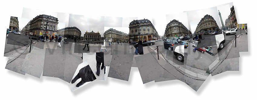 11 / 2.31&deg; - 48.87&deg; / 01.12.2003 / 15H09 - 15H13 T.U.Pont Alexandre III - 75008 Paris - Ile-de-France  - France - Europe - H&eacute;misph&egrave;re nord - Terre - Syst&egrave;me solaire - Voie Lact&eacute;eTirage 1 / 100 - 82 cm x 24 cm - Prix : 225 euros sans cadre
