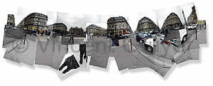 5. Januar 1875 Er&ouml;ffnung der nationalen Oper von Paris die Oper Garnier 20/2.34&deg; - 48.87&deg;/05.01.2004/14 Uhr 09 - 15 Uhr 27 T.U. nationale Oper von Paris, die Garnier-Oper - 8 Rue Scribe - 75009 Paris - Ile-de-France - Frankreich - Europa - Nordhemisph&auml;re - Erde - Sonnensystem - milchiger Weg Ziehen 1/100 - 82 cm x 24 cm - Preise: 225 Euro ohne Rahmen