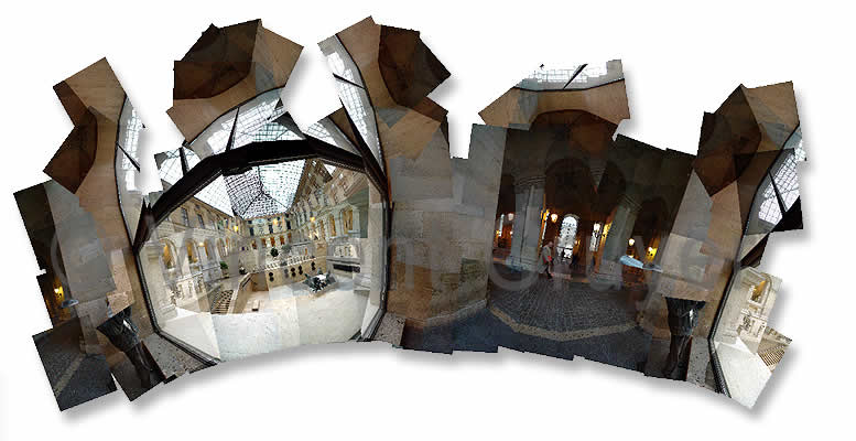 Fotograf&iacute;a, imagen fotogr&aacute;fica, fotograf&iacute;a del paso Richelieu, Ala Richelieu del Museo del Louvre, Palacio del Louvre, Par&iacute;s, Francia