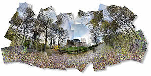 Photos das 4/0.83&deg;/48.32&deg;/16.11.2003/16 Uhr 39  16 Uhr 35 T.U. Ch&acirc;teau mittelalterliches Heilige  28400 Nogent Rotrou - regionaler nat&uuml;rlicher Park der Stange - Eure und Siebenschl&auml;fer - Region zentriert - Frankreich - Europa - Nordhemisph&auml;re - Erde - Sonnensystem - milchiger Weg Ziehen 1/100 - 82 cm x 41 cm - Preise: 225 Euro ohne Rahmen - Kontakt